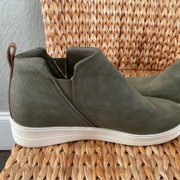 Rylan green suede slip-on sneakers - Picture 6 of 6
